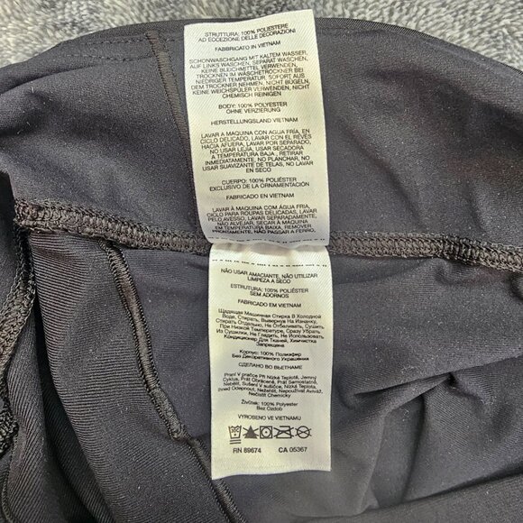 mountain hardwear Womens Medium mountain Stretch leggings black 1942641 UPF 50 - Picture 6 of 12